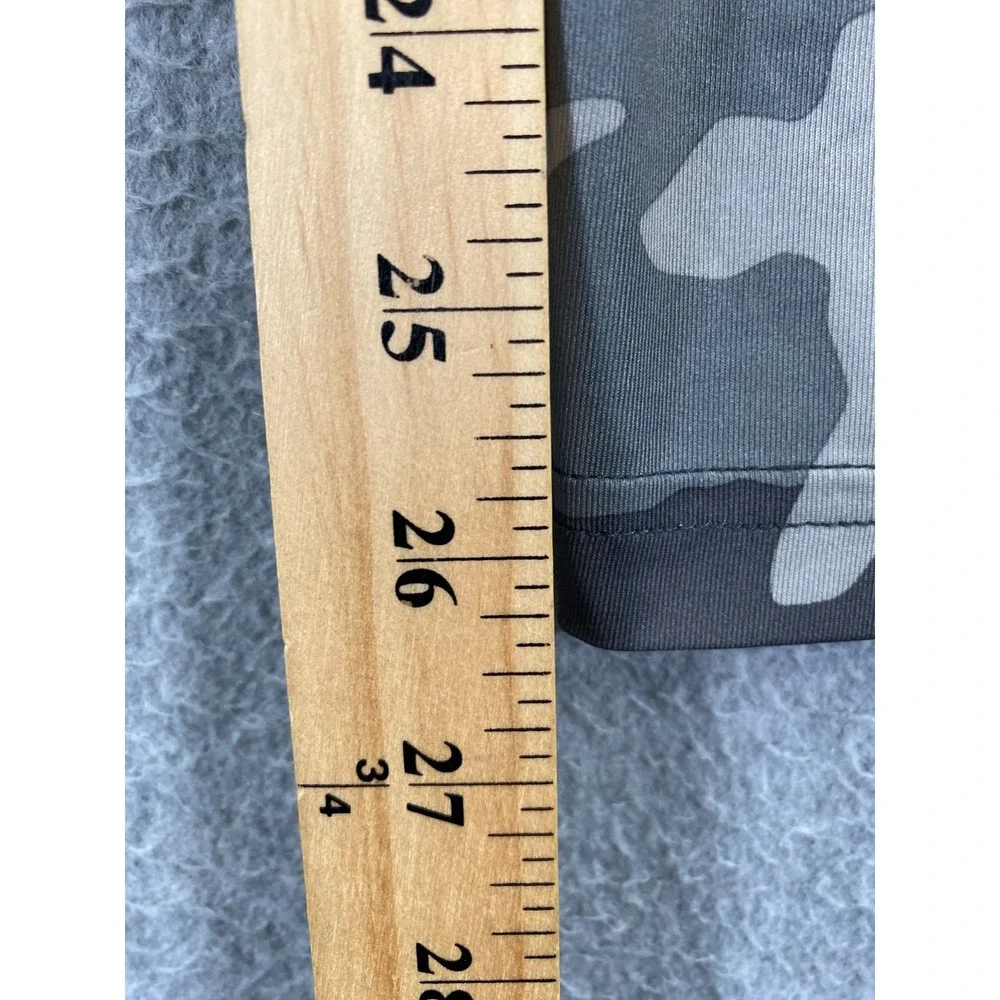 Nike Pro Gray Black Camo Compression Leggings Men's XL Dri Fit Workout Gym
